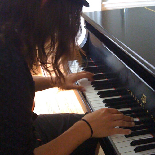 David Asher at the piano